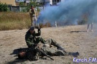 Новости » Общество: В Керчи начали отмечать день ВДВ