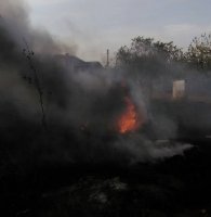 Новости » Общество: Вчера в Ленинском районе горела сухая трава