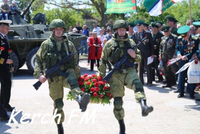 Новости » Общество: В Керчи отметили 100-летие со дня создания Пограничной охраны (видео)