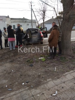 Новости » Криминал и ЧП: В Капканах произошла авария, один водитель убежал