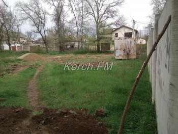 Новости » Экология: В Молодежном парке в Аршинцево будут строить еще один коттедж?