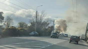 Новости » Криминал и ЧП: СК возбудил уголовное дело о покушении на убийство после поджога автомобиля в Крыму