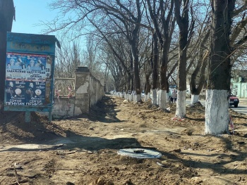 Новости » Общество: Керчане просят отремонтировать тротуары по улице Мирошника