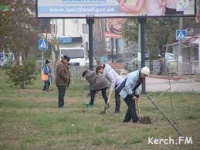 Новости » Общество: В Керчи высадят деревья в рамках очередной эко-акции