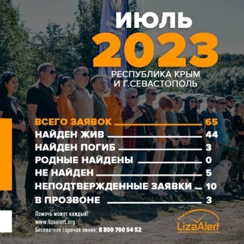 Новости » Общество: В Крыму за месяц волонтеры помогли найти 44 без вести пропавших человека