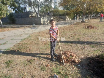 Новости » Общество: Субботники делают в субботу: Крымэнерго семьями вышли навести порядок