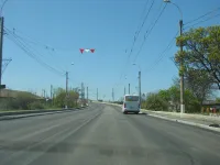 Новости » Общество: Горьковский мост полностью заасфальтировали