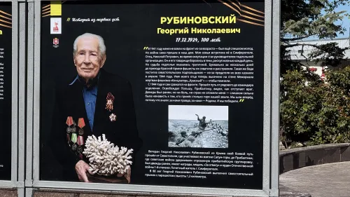 Новости » Общество: На Ленина устанавливают фотовыставку «История из первых уст»