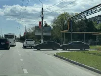 На Марата столкнулись две легковушки