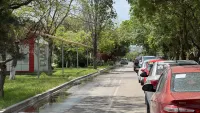 Дорогу по Марата затопили нечистоты