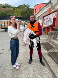 В керченском штабе по спасению птиц помогли лебедю