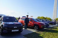 Керчь посетил автопробег «Города-герои – города героев»