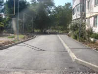 Новости » Общество: У МКД по Генерала Петрова, 12 тепловики закончили работы по замене труб