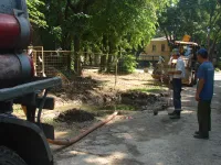 Новости » Коммуналка: В Керчи водоканал продолжает устранять порывы на своих сетях