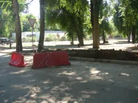 Новости » Общество: На Суворова в Керчи водоканал наконец ликвидировал свое разрытие
