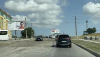 Новости » Общество: На Куль-Обинском шоссе начали снимать асфальт