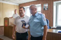 В Керчи поздравили сотрудников ГИБДД