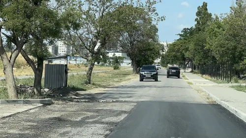 Новости » Общество: Ремонт без завершения: на улице Войно-Ясенецкого забыли про часть дороги