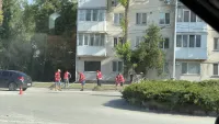 Новости » Общество: С горы Митридат вновь смыло грязь - в городе началась уборка