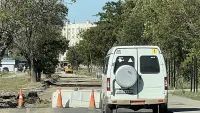 Новости » Общество: Улицу Архиепископа Луки Войно-Ясенецкого перекрыли до 23 сентября