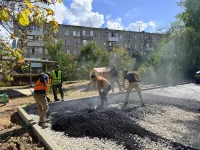 У детского сада №15 стартовали работы по асфальтированию территории