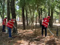 В Керчи навели порядок в Казенном саду