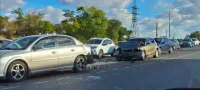 Сегодня в Керчи произошло несколько аварий