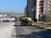 В районе Верхнего Солнечного в Керчи обустраивают парковки