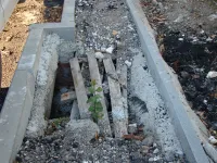 Новости » Общество: Работы на улице Бардина в Керчи еще не завершены