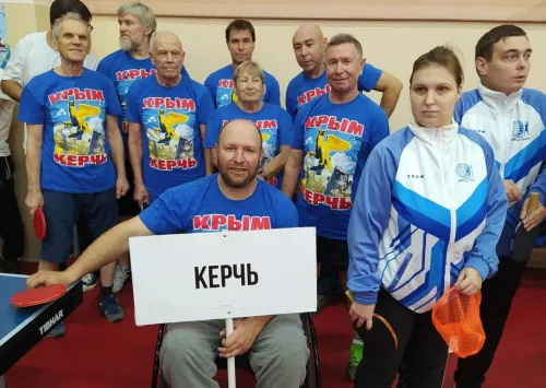 Новости » Спорт: Керчане с ОВЗ показали отличные результаты на соревнованиях по настольному теннису "Мир без границ 2025"