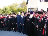 Новости » Общество: В Керчи состоялось торжественное открытие часовни Пресвятой Богородицы