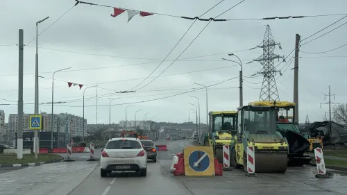 Новый путепровод на Буденного соединили с Камыш-Бурунским шоссе