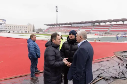 Капремонт стадиона в Керчи планируют в скором времени завершить