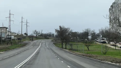 На Индустриальном шоссе полностью нанесли дорожную разметку