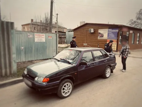 В Керчи арестован автомобиль злостного неплательщика штрафов