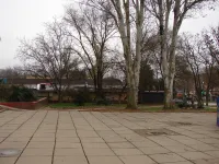 Новости » Общество: Благоустраивать территорию у Школы искусств им. Р. Сердюка в Керчи начнут в январе