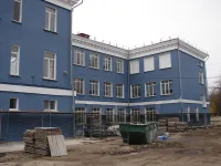 Завершается капитальный ремонт фасада школы №17 в Керчи