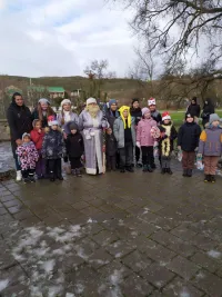 В поселке Героевское под Керчью провели для юных жителей новогодний утренник