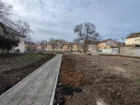 В районе квартала по Казакова, 46 в Керчи продолжается благоустройство