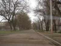 Новости » Общество: В Керчи после морозов и снега провели ямочный ремонт дорог