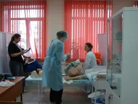 В медколледже Керчи завершается чемпионат "Профессионалы" по направлению "Лечебное дело (фельдшера)"