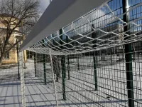 Новости » Общество: Во дворе по Буденного, 3 в Керчи завершили ремонт спортивных площадок