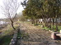 Новости » Общество: На пляже Сморжевского в Керчи демонтировали все конструкции