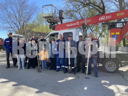 Керчане приняли активное участие во Всероссийском субботнике