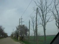 Новости » Общество: Вдоль дороги в Аджимушкай полностью восстановили освещение