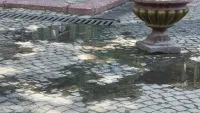 Новости » Коммуналка: На Ленина в Керчи произошел порыв канализации