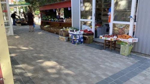 Новая тротуарная плитка появилась на улице Войкова
