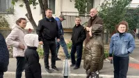 Новости » Общество: Фонарю - быть, а игровые элементы пока придётся подождать