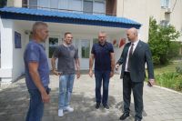 В Керчи с рабочим визитом побывал министр ЖКХ Республики Крым Алексей Кудинов