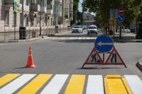В Керчи обновляют «зебры»